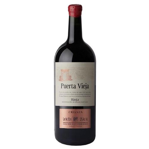 Puerta Vieja Crianza Seleccion 3L Jeroboam – Rioja Tempranillo Red Wine